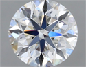 Natural Diamond 0.40 Carats, Round with Very Good Cut, G Color, VS2 Clarity and Certified by GIA