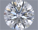 Natural Diamond 0.43 Carats, Round with Excellent Cut, I Color, VS2 Clarity and Certified by GIA