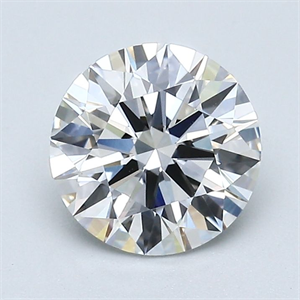 Picture of Natural Diamond 1.59 Carats, Round with Excellent Cut, G Color, VS1 Clarity and Certified by GIA