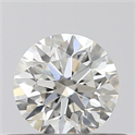 Natural Diamond 0.40 Carats, Round with Excellent Cut, H Color, VS1 Clarity and Certified by GIA