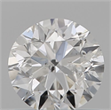 Natural Diamond 0.70 Carats, Round with Very Good Cut, E Color, I1 Clarity and Certified by IGI