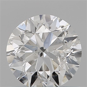 Picture of Natural Diamond 0.70 Carats, Round with Very Good Cut, E Color, I1 Clarity and Certified by IGI