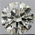 Natural Diamond 0.50 Carats, Round with Excellent Cut, J Color, VVS2 Clarity and Certified by GIA