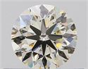 Natural Diamond 0.40 Carats, Round with Very Good Cut, K Color, VS2 Clarity and Certified by GIA