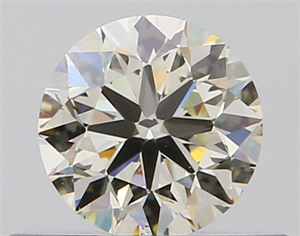 Picture of Natural Diamond 0.40 Carats, Round with Very Good Cut, K Color, VS2 Clarity and Certified by GIA