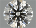 Natural Diamond 0.50 Carats, Round with Excellent Cut, I Color, VS2 Clarity and Certified by IGI