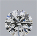 Natural Diamond 0.41 Carats, Round with Excellent Cut, G Color, VS2 Clarity and Certified by IGI