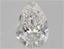 Natural Diamond 0.60 Carats, Pear with  Cut, F Color, VS1 Clarity and Certified by GIA