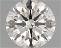 Natural Diamond 0.42 Carats, Round with Excellent Cut, G Color, VS1 Clarity and Certified by IGI