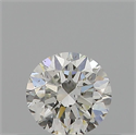 Natural Diamond 0.40 Carats, Round with Very Good Cut, I Color, VS2 Clarity and Certified by GIA