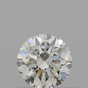 Picture of Natural Diamond 0.40 Carats, Round with Very Good Cut, I Color, VS2 Clarity and Certified by GIA