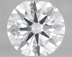 Picture of Natural Diamond 0.40 Carats, Round with Excellent Cut, G Color, SI1 Clarity and Certified by GIA