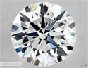 Natural Diamond 0.42 Carats, Round with Excellent Cut, F Color, VS1 Clarity and Certified by GIA