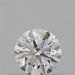 Picture of Natural Diamond 0.40 Carats, Round with Excellent Cut, I Color, VS1 Clarity and Certified by GIA