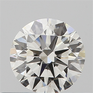 Picture of Natural Diamond 0.40 Carats, Round with Very Good Cut, I Color, VS1 Clarity and Certified by GIA