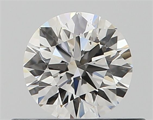 Picture of Natural Diamond 0.40 Carats, Round with Excellent Cut, G Color, SI1 Clarity and Certified by GIA