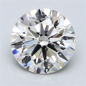 Picture of Natural Diamond 2.00 Carats, Round with Excellent Cut, G Color, SI2 Clarity and Certified by GIA