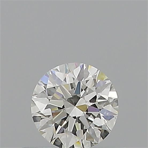 Picture of Natural Diamond 0.41 Carats, Round with Very Good Cut, I Color, VS2 Clarity and Certified by GIA