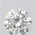 Natural Diamond 0.44 Carats, Round with Excellent Cut, G Color, SI1 Clarity and Certified by GIA