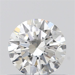 Picture of Natural Diamond 0.44 Carats, Round with Excellent Cut, G Color, SI1 Clarity and Certified by GIA