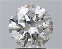 Natural Diamond 2.01 Carats, Round with Excellent Cut, I Color, VS1 Clarity and Certified by GIA