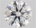 Natural Diamond 3.02 Carats, Round with Excellent Cut, G Color, VVS1 Clarity and Certified by GIA