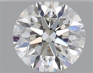 Picture of Natural Diamond 0.40 Carats, Round with Very Good Cut, G Color, SI2 Clarity and Certified by GIA