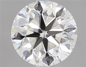 Picture of Natural Diamond 2.01 Carats, Round with Very Good Cut, G Color, VVS2 Clarity and Certified by IGI