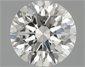 Natural Diamond 1.70 Carats, Round with Excellent Cut, H Color, VS1 Clarity and Certified by GIA