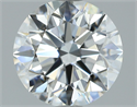 Natural Diamond 1.80 Carats, Round with Excellent Cut, E Color, VVS1 Clarity and Certified by GIA