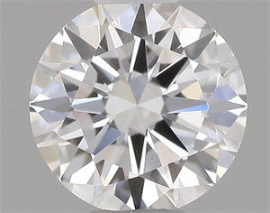 Picture of Natural Diamond 0.40 Carats, Round with Very Good Cut, E Color, SI1 Clarity and Certified by GIA