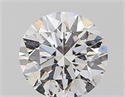 Natural Diamond 0.40 Carats, Round with Excellent Cut, D Color, SI2 Clarity and Certified by GIA