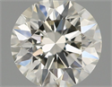 Natural Diamond 0.40 Carats, Round with Excellent Cut, H Color, SI1 Clarity and Certified by IGI