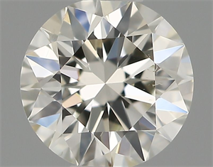 Picture of Natural Diamond 0.40 Carats, Round with Excellent Cut, H Color, SI1 Clarity and Certified by IGI