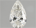 Natural Diamond 1.01 Carats, Pear with  Cut, H Color, SI1 Clarity and Certified by IGI