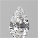 Natural Diamond 0.92 Carats, Pear with  Cut, D Color, VS1 Clarity and Certified by GIA