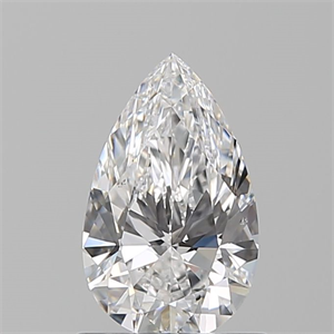 Picture of Natural Diamond 0.92 Carats, Pear with  Cut, D Color, VS1 Clarity and Certified by GIA