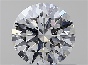 Picture of Natural Diamond 0.40 Carats, Round with Excellent Cut, E Color, SI2 Clarity and Certified by GIA