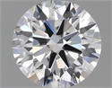 Natural Diamond 0.40 Carats, Round with Excellent Cut, E Color, VS2 Clarity and Certified by GIA