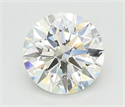 Natural Diamond 4.01 Carats, Round with Excellent Cut, J Color, SI2 Clarity and Certified by GIA