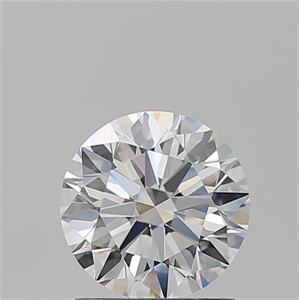 Picture of Natural Diamond 1.25 Carats, Round with Excellent Cut, D Color, VVS1 Clarity and Certified by GIA