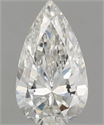 Natural Diamond 1.01 Carats, Pear with  Cut, H Color, SI2 Clarity and Certified by GIA