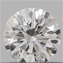 Natural Diamond 0.40 Carats, Round with Excellent Cut, F Color, VS2 Clarity and Certified by GIA