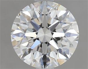 Picture of Natural Diamond 1.40 Carats, Round with Excellent Cut, F Color, VVS2 Clarity and Certified by GIA