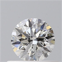 Natural Diamond 0.40 Carats, Round with Very Good Cut, G Color, SI2 Clarity and Certified by GIA