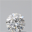 Natural Diamond 0.41 Carats, Round with Excellent Cut, E Color, VS2 Clarity and Certified by GIA