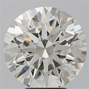 Picture of Natural Diamond 5.09 Carats, Round with Excellent Cut, K Color, VS1 Clarity and Certified by IGI