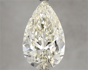 Picture of Natural Diamond 4.02 Carats, Pear with  Cut, K Color, VS2 Clarity and Certified by IGI