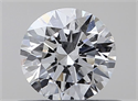 Natural Diamond 0.41 Carats, Round with Excellent Cut, D Color, SI1 Clarity and Certified by GIA