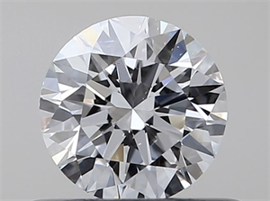 Picture of Natural Diamond 0.41 Carats, Round with Excellent Cut, D Color, SI1 Clarity and Certified by GIA